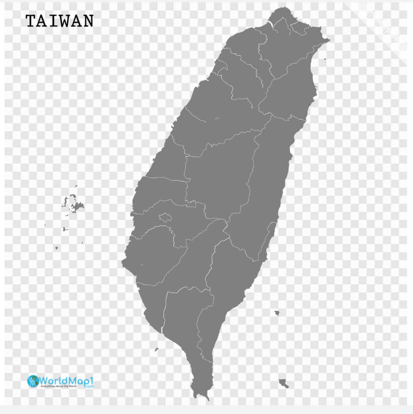 China Outline Map